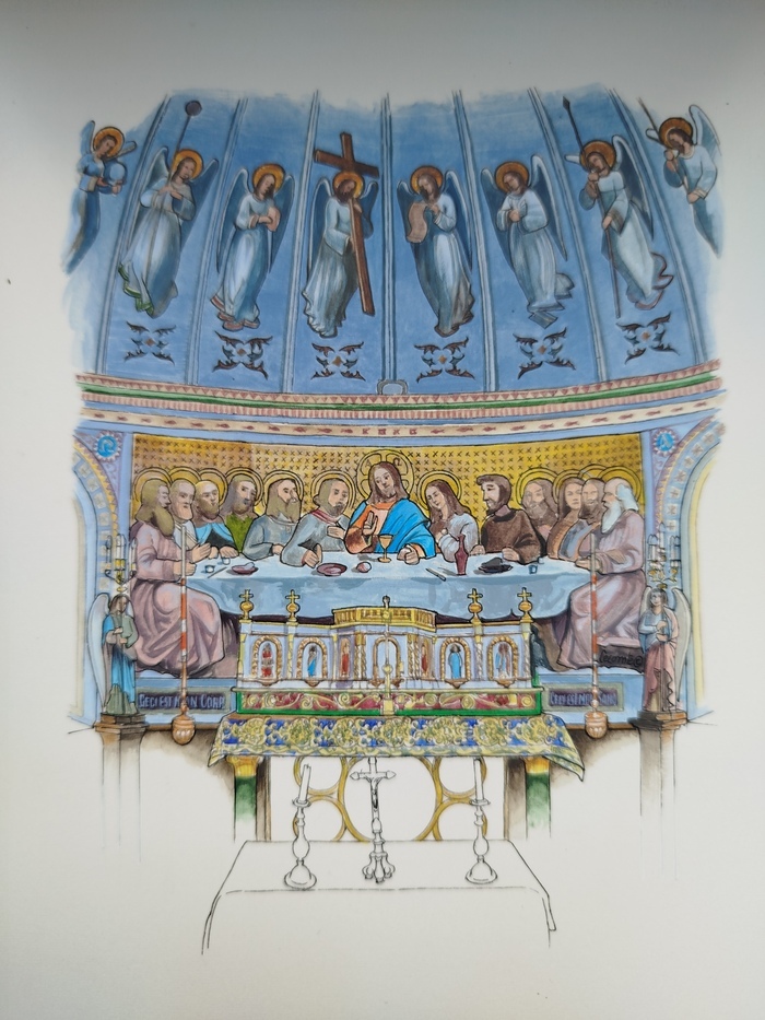 Visite libre : patrimoine coloré Eglise Saint-Germain Saint-Germain-de-Martigny