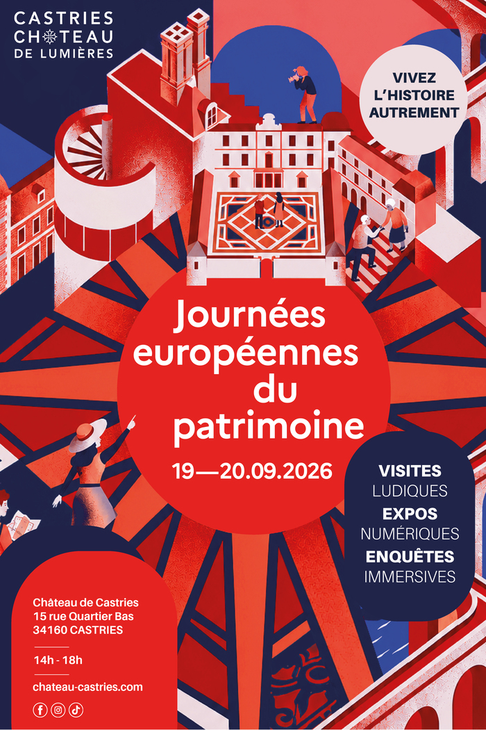 Visite libre pour la réouverture du Château de Castries, Château de Castries, Castries