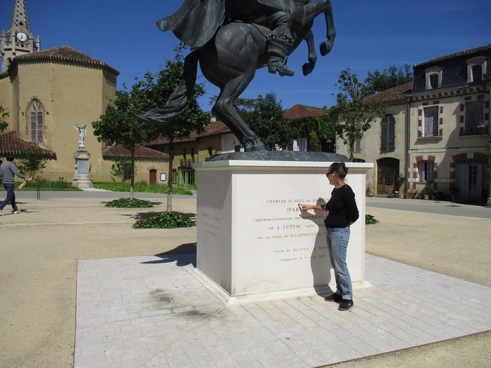 Visite ludique en podcast : « Sur les pas de Charles de Batz de Castelmore, le vrai d&rsquo;Artagnan », Village de Lupiac, Lupiac