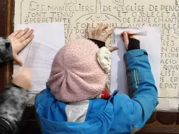 Visite ludique : Enquête à l'église Eglise de Grand-Laviers Grand-Laviers