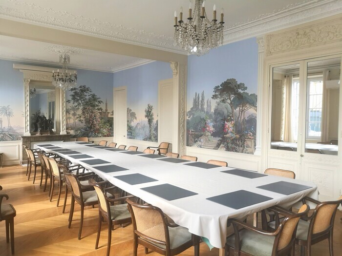 Visite partielle de l&rsquo;hôtel particulier, Union des Maisons de Champagne, Reims