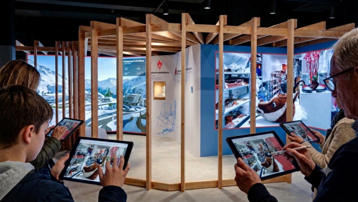 Visite virtuelle des collections nationales olympiques via l&rsquo;outil micro-folies, Tremplin 92 – Montagne & Olympisme, Albertville