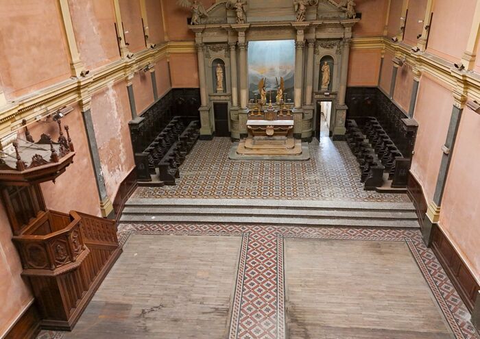 Visites avec le collectif GrenobLE LAB, Chapelle des penitents blancs, Grenoble