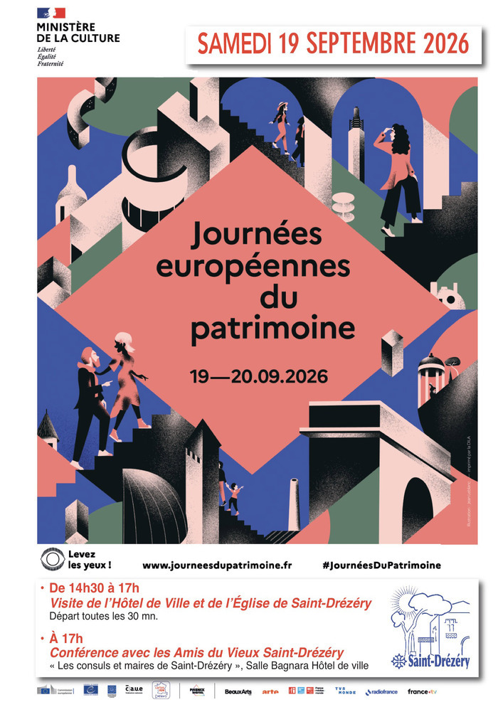 Visites & conférences pour les Journées Européennes du Patrimoine Place Cambacérès Saint-Drézéry