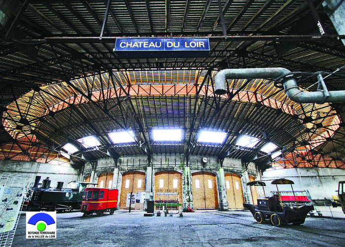 Visites de la rotonde ferroviaire, Association RFVL, Montval-sur-Loir