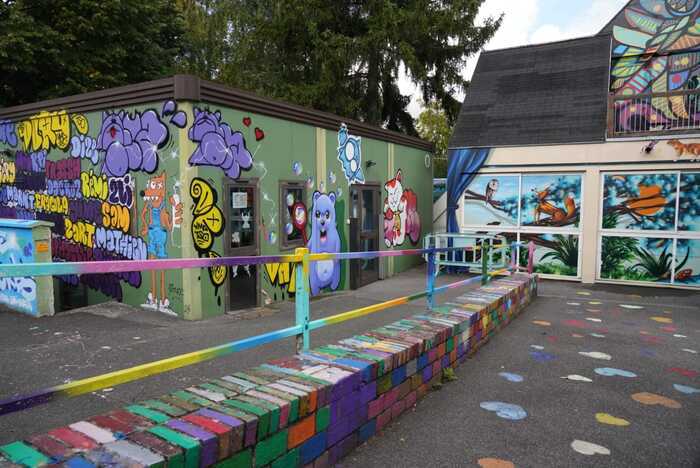 Visites de l’exposition Street-art de l’école Jean Jaurès, École Jean-Jaurès, Châtillon
