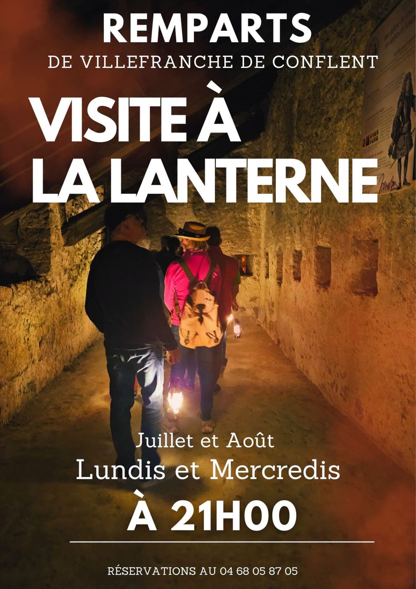 VISITES DES REMPARTS À LA LANTERNE Villefranche-de-Conflent