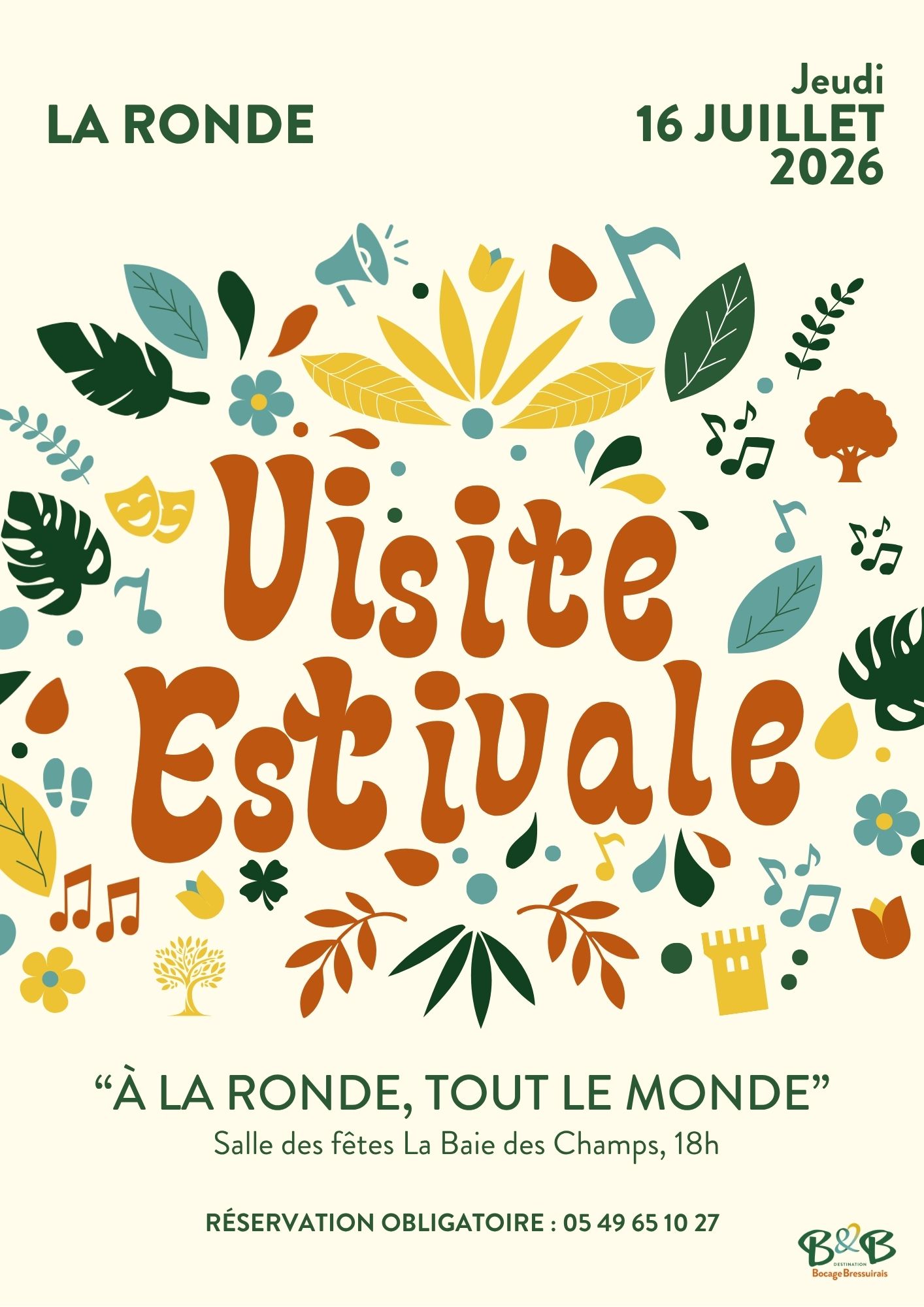 Visites Estivales 2026 À La Ronde