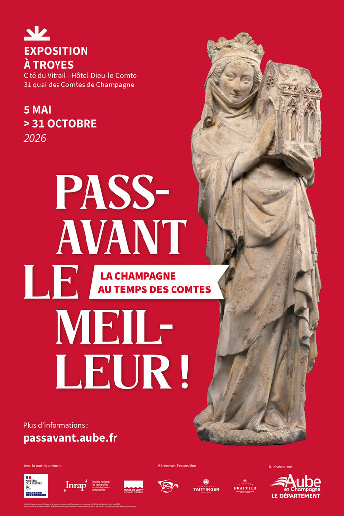 Visites flash sur l’exposition « Passavant le Meilleur: la Champagne au Temps des Comtes », Cité du Vitrail, Troyes