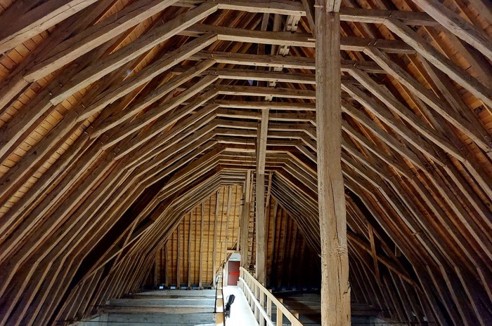 Visites guidées de la Collégiale de Bueil et de ses combles, Église (église Saint-Pierre et collégiale Saint-Michel réunies), Bueil-en-Touraine