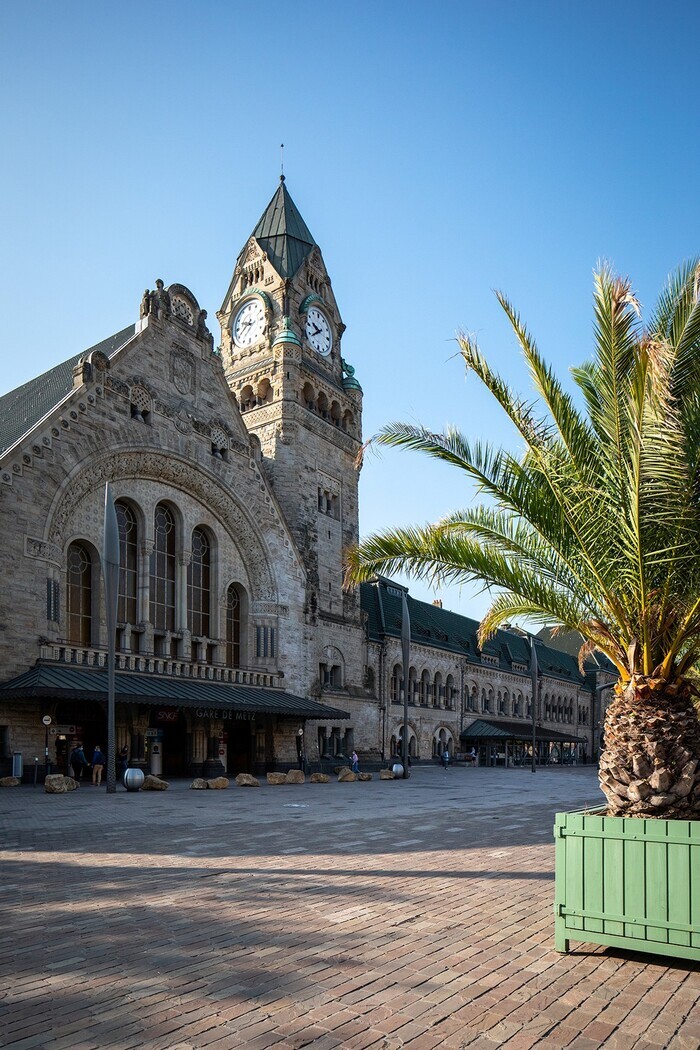 Visites guidées de la gare de Metz, élue plus belle gare de France, Gare SNCF de METZ – 3 Place du Général de Gaulle – 57000 METZ, Metz
