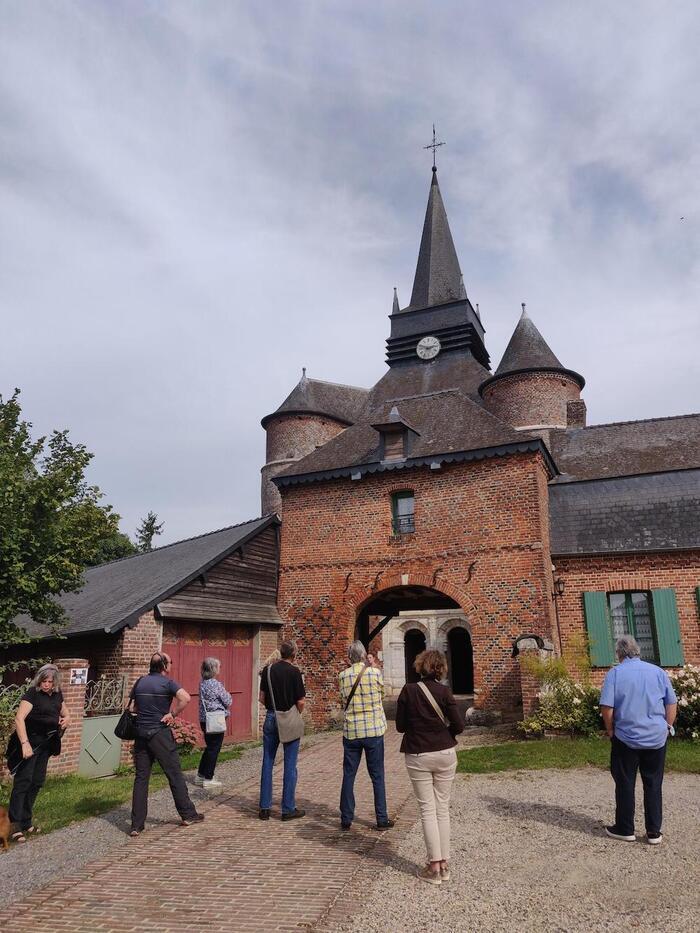 visites guidées église cimetière temple, village de Parfondeval, Parfondeval