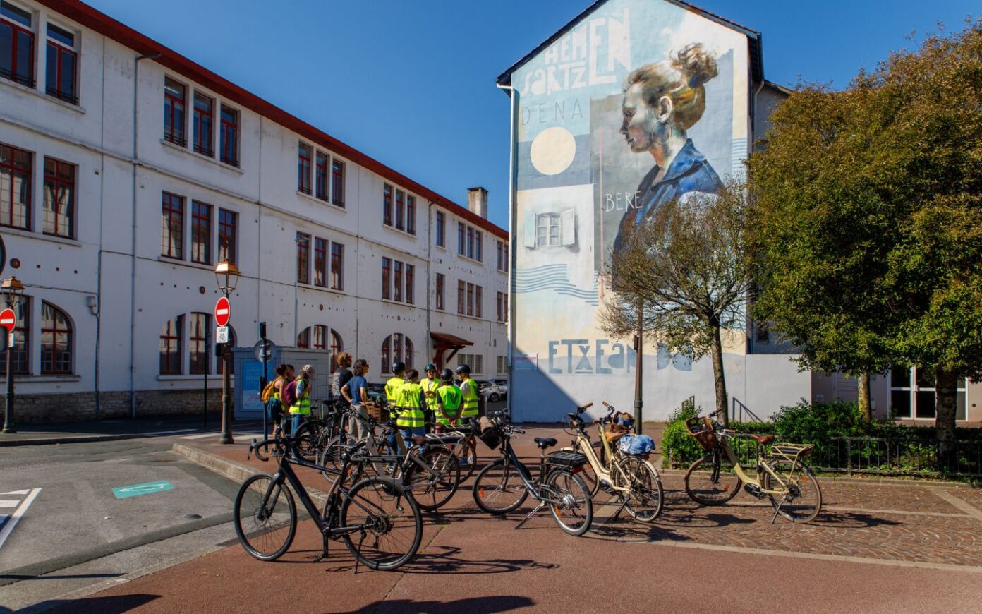 Visites street art à vélo électrique !  Bayonne