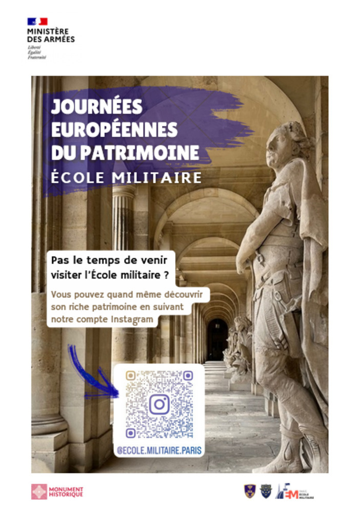 Visites virtuelles de l’École militaire, École militaire, Paris