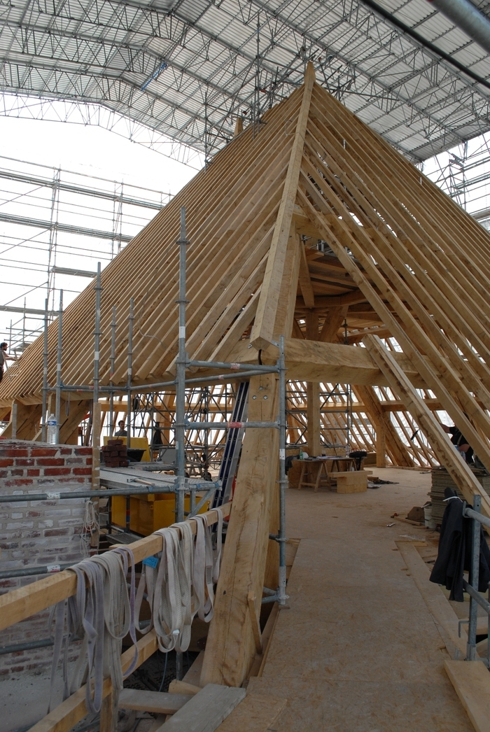 Visitez le chantier de reconstruction d&rsquo;une charpente du XVe siècle, La Grande Saline de Salins-les-Bains, Salins-les-Bains