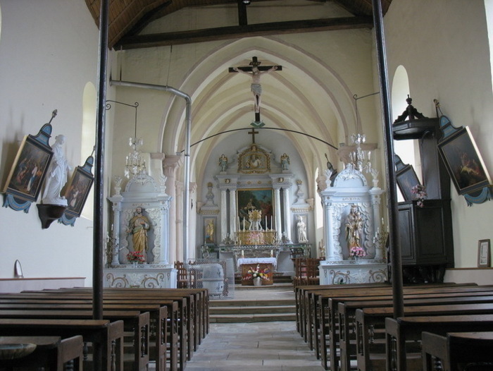 Visitez une église et son clocher roman, Église Saint-Louvent, Attancourt