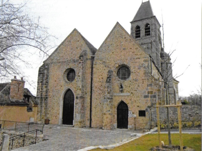 Viste commentée de l&rsquo;église Saint-Clair de Gometz-le-Châtel, Église Saint-Clair de Gometz-lz-Châtel, Gometz-le-Châtel