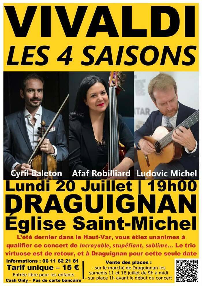 Vivaldi Les 4 saisons, Église Saint-Michel, Draguignan