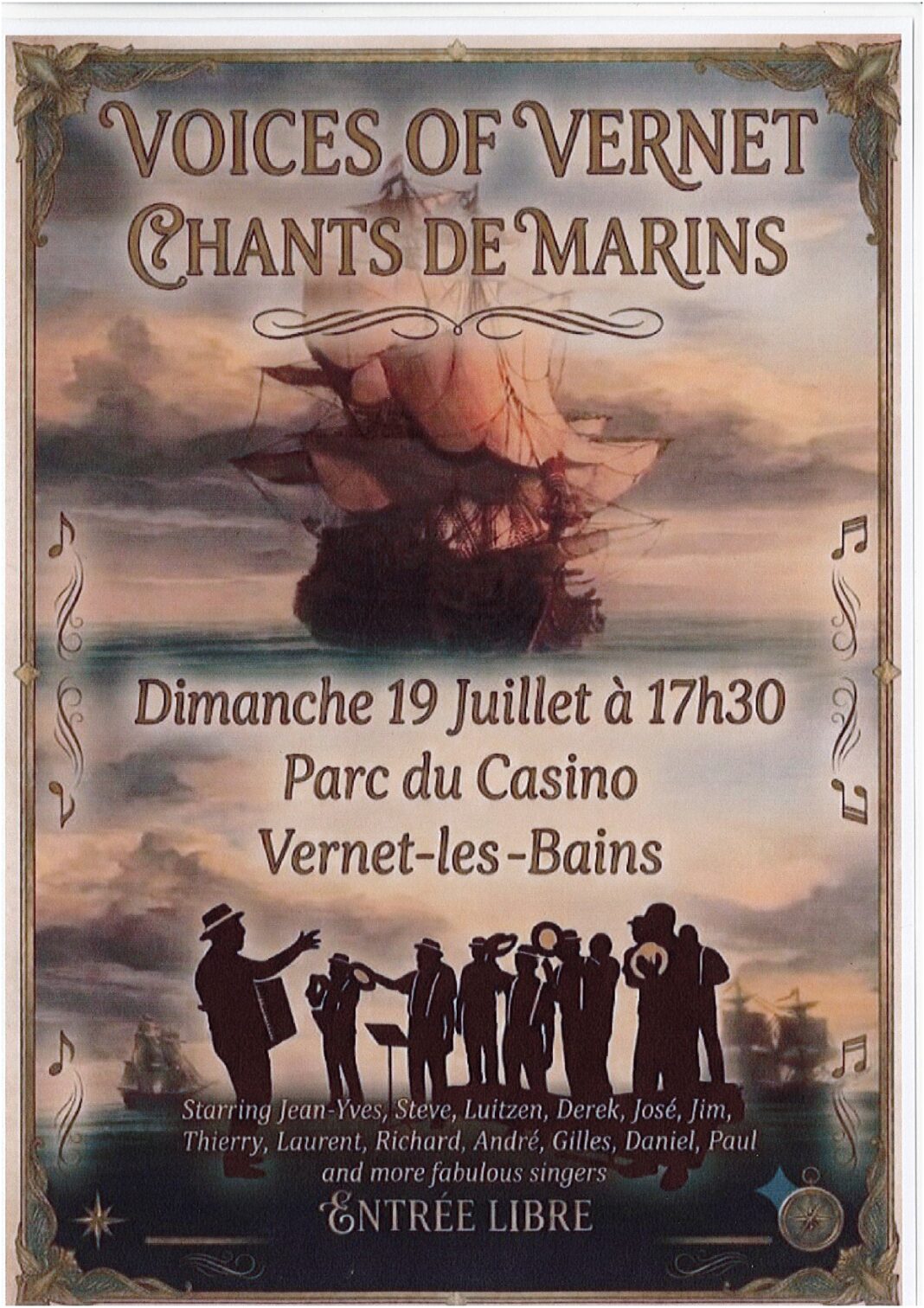 VOICES OF VERNET CHANTS DE MARINS Vernet-les-Bains