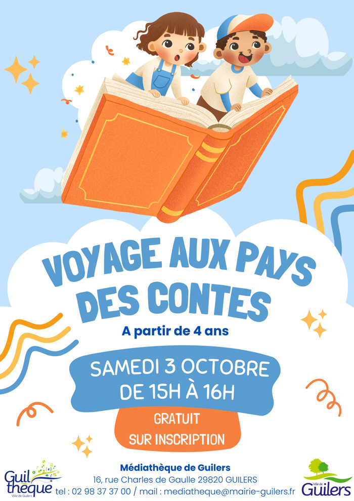 Voyage aux pays des contes, Médiathèque municipale, Guilers