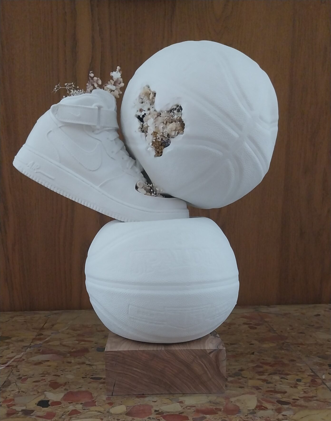 Ballon en céramique de Maxime Siau