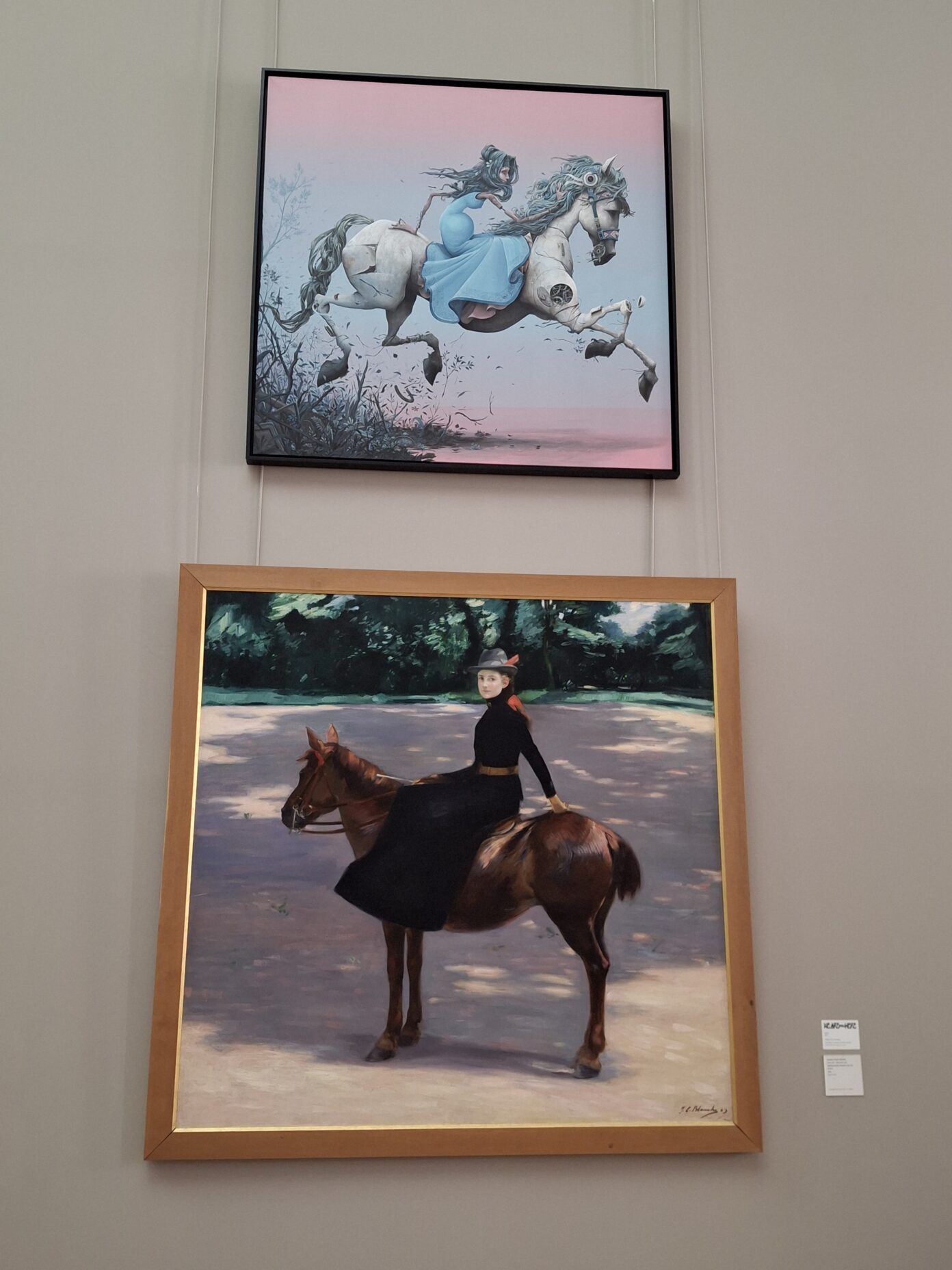 Galop de Camargue de Maye au Petit Palais