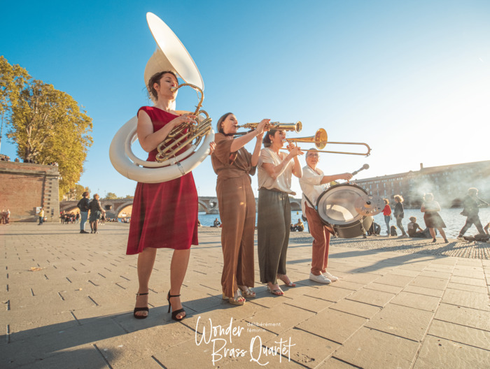 « WONDER BRASS QUARTET » - concert [Archives Toulouse] Archives départementales de la Haute-Garonne Toulouse
