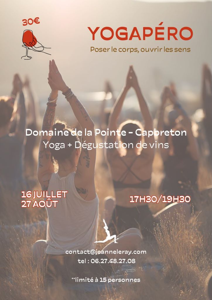 Yoga apéro au Domaine de la Pointe Lieu dit la Pointe Capbreton