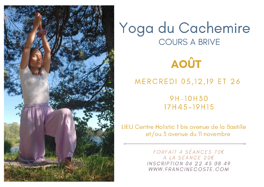 Yoga du cachemire Brive-la-Gaillarde