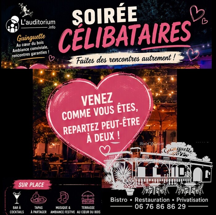 ✨ SOIRÉE CÉLIBATAIRE : RENCONTRES, JEUX & FUN ! ✨, Lauditorium.info, La Magdelaine-sur-Tarn