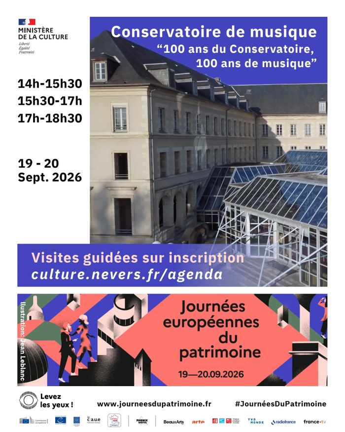 100 ans du Conservatoire, 100 ans de musique, Conservatoire de Musique et d’Art Dramatique de Nevers, Nevers