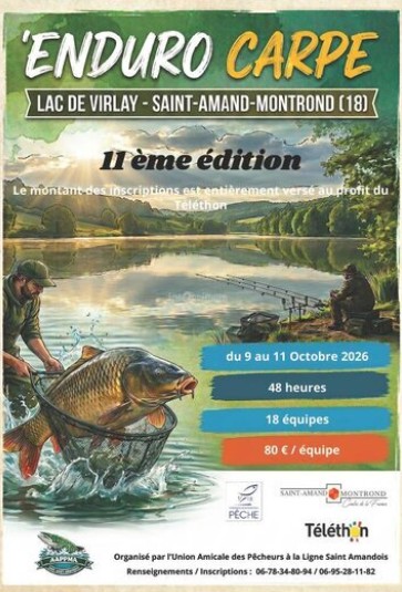 11ème Enduro-carpe  Saint-Amand-Montrond