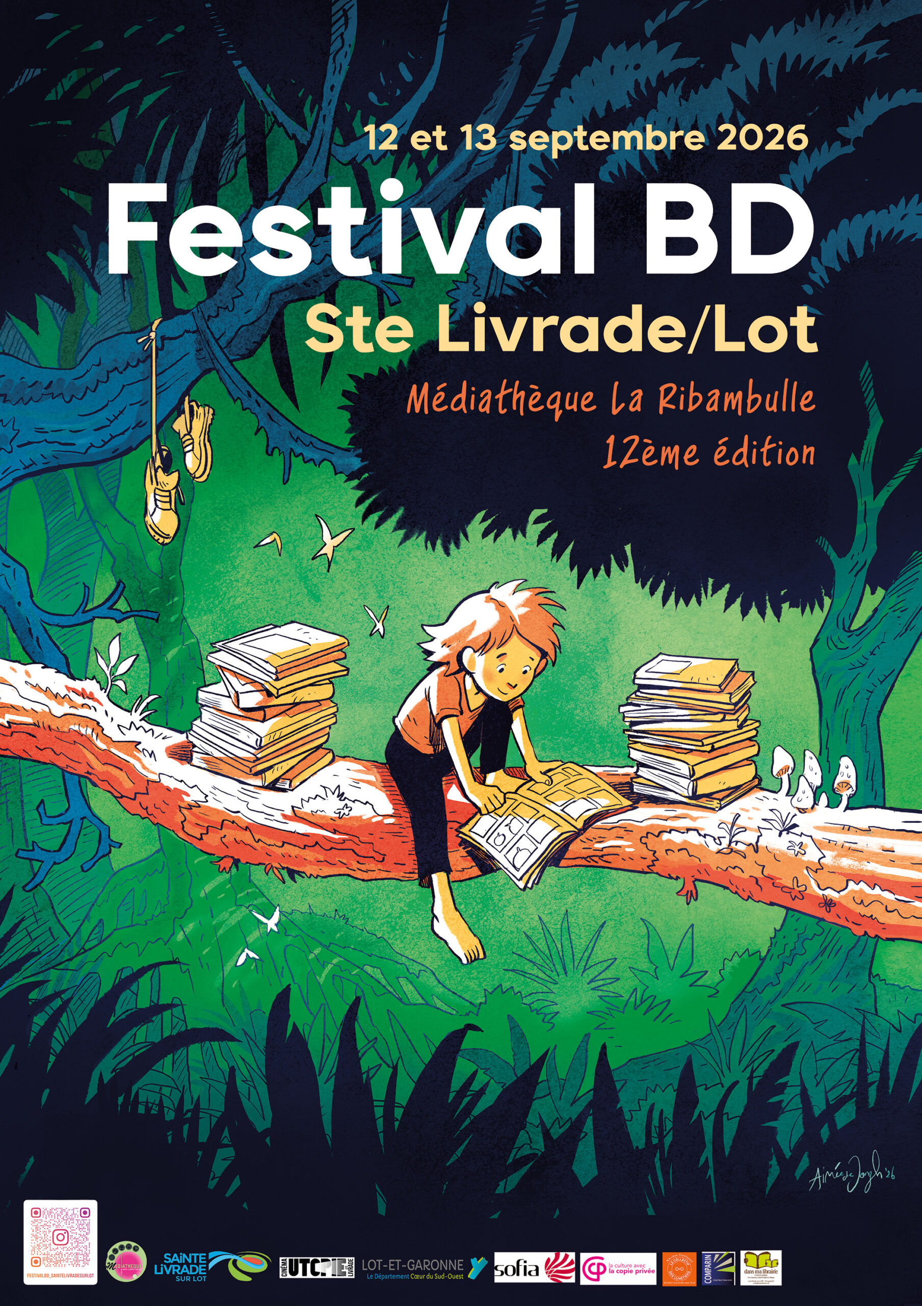 12ème Festival BD de Sainte-Livrade-sur-Lot 2026 4 Rue Eulalie Bonnal Sainte-Livrade-sur-Lot 2026-09-12