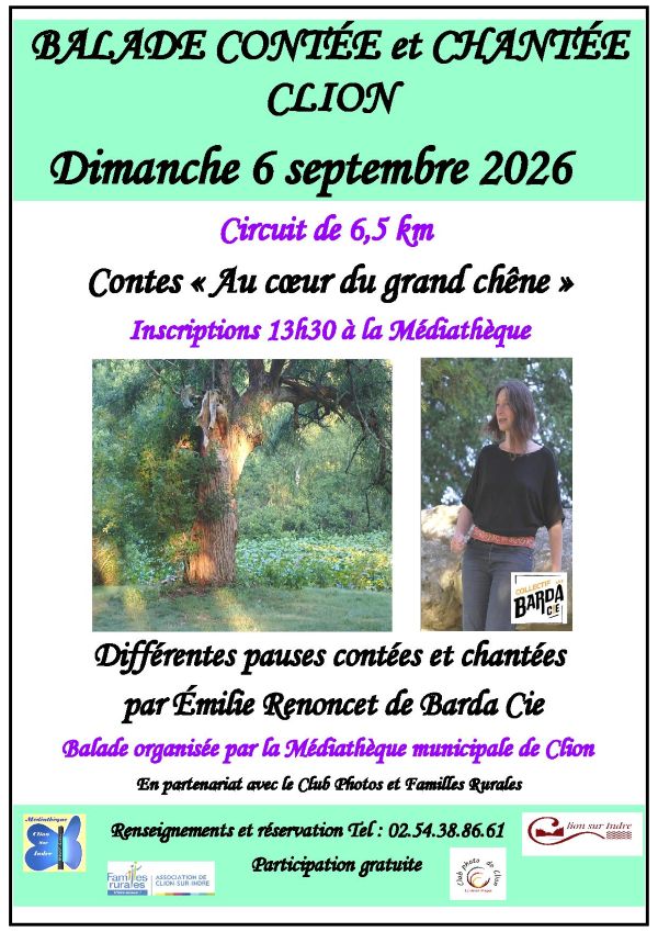 15ème Balade littéraire Clion
