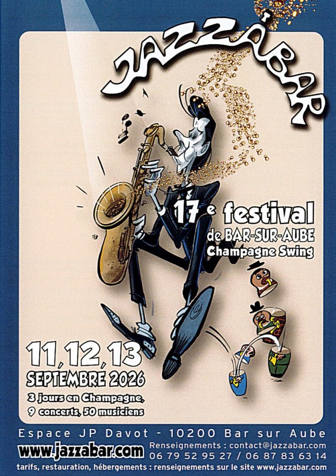 17ème Festival Jazzabar Champagne Swing Bar-sur-Aube