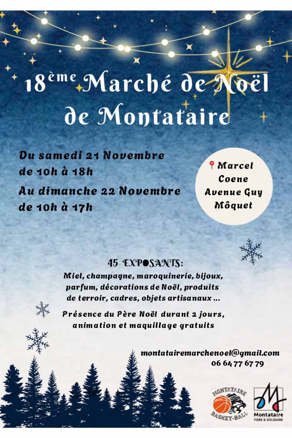 18ème marché de Noel de Montataire Montataire