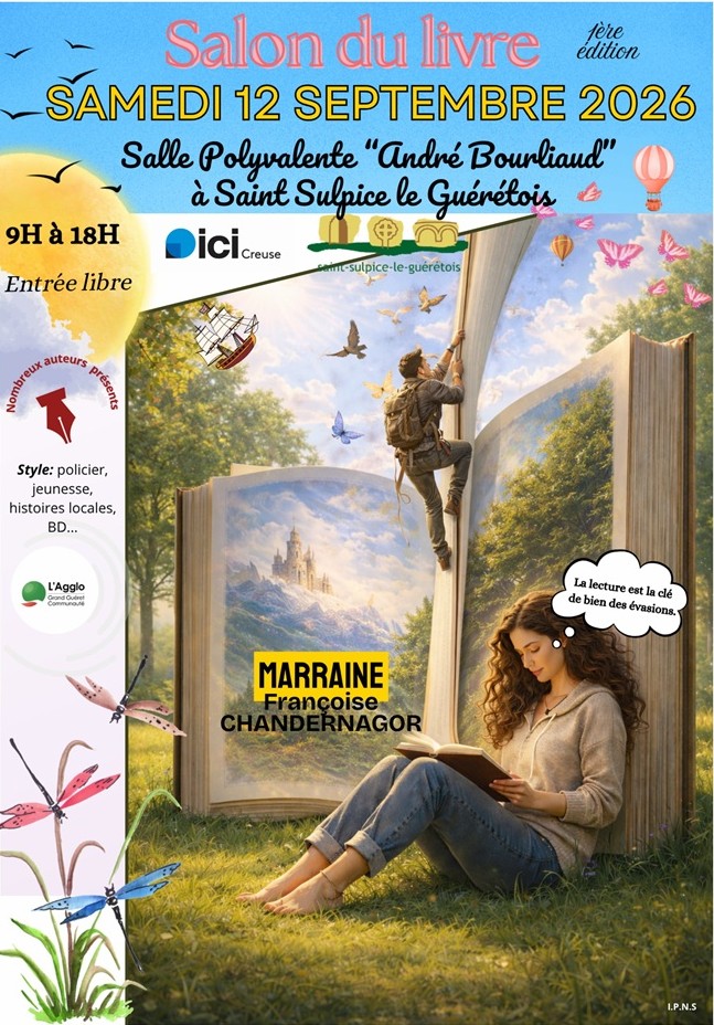 1er salon du livre Saint-Sulpice-le-Guérétois