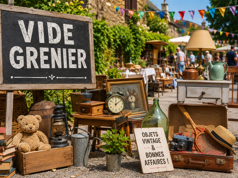 1er vide-grenier Rue du stade Duntzenheim 2026-09-20