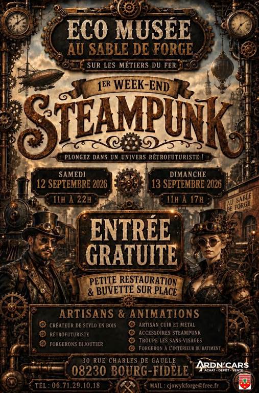 1er week end Steampunk Bourg-Fidèle