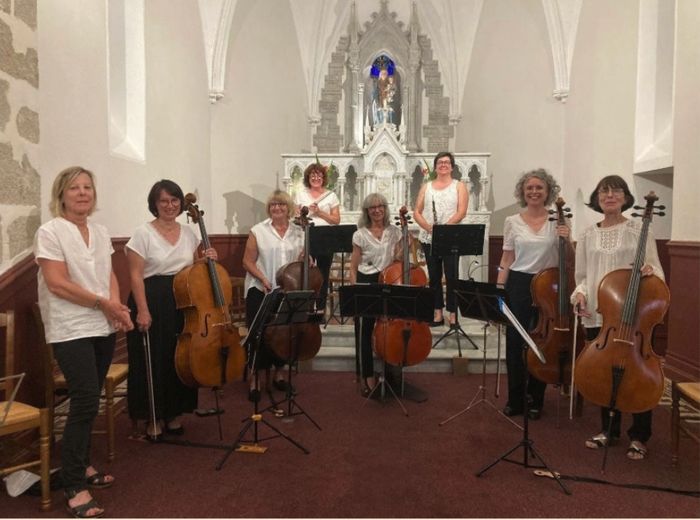 3 animations musicales par le Septuor Uccelli - 5 violoncelles