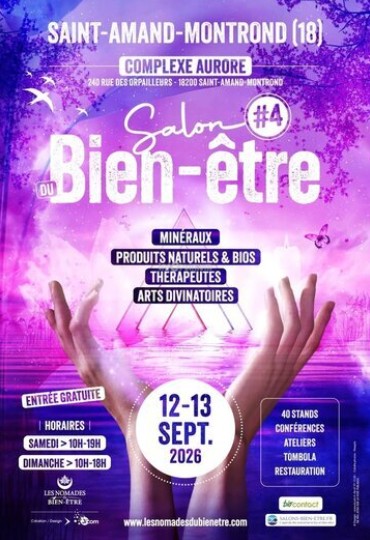 4ème édition du Salon du Bien-Être Saint-Amand-Montrond
