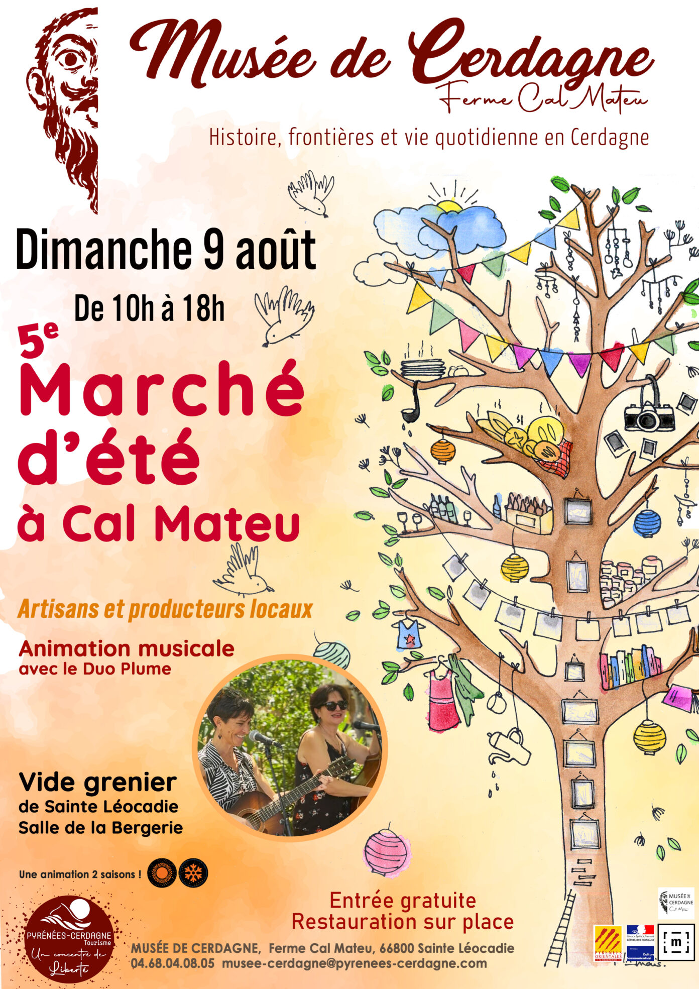 5 ÈME MARCHÉ D’ÉTÉ DE CAL MATEU Sainte-Léocadie