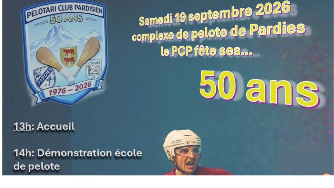 50 ans du Pelotari Club Pardies