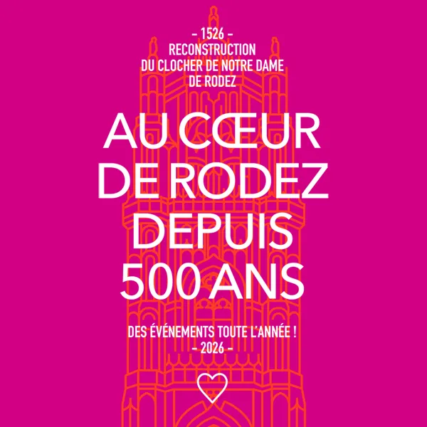 500 ANS CLOCHER CATHÉDRALE Théâtre burlesque Rodez