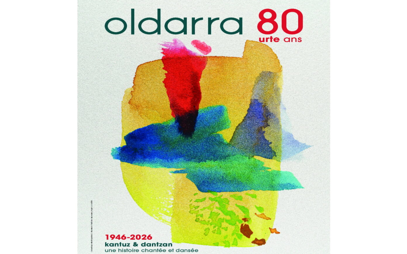 80° anniversaire Choeur d&rsquo;hommes OLDARRA  Urt