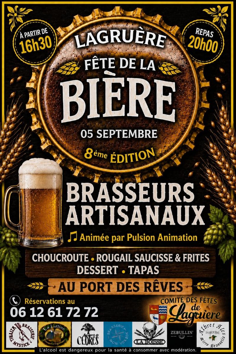 8ème édition de la Fête de la Bière Lagruère