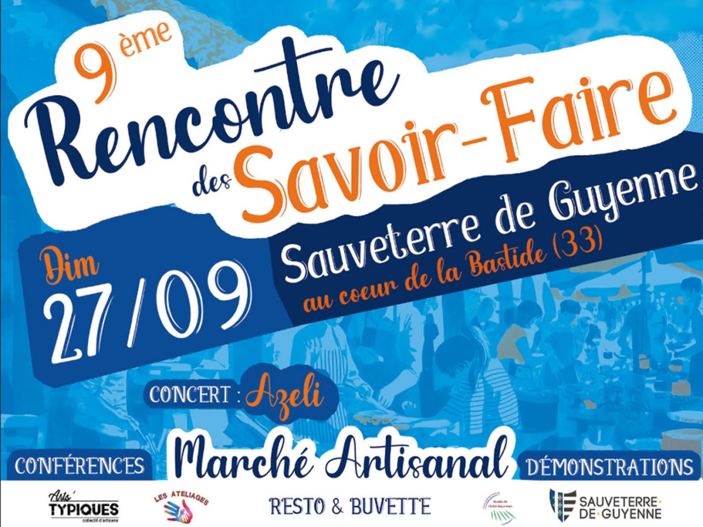 9ème Rencontre des Savoir-Faire  Sauveterre-de-Guyenne
