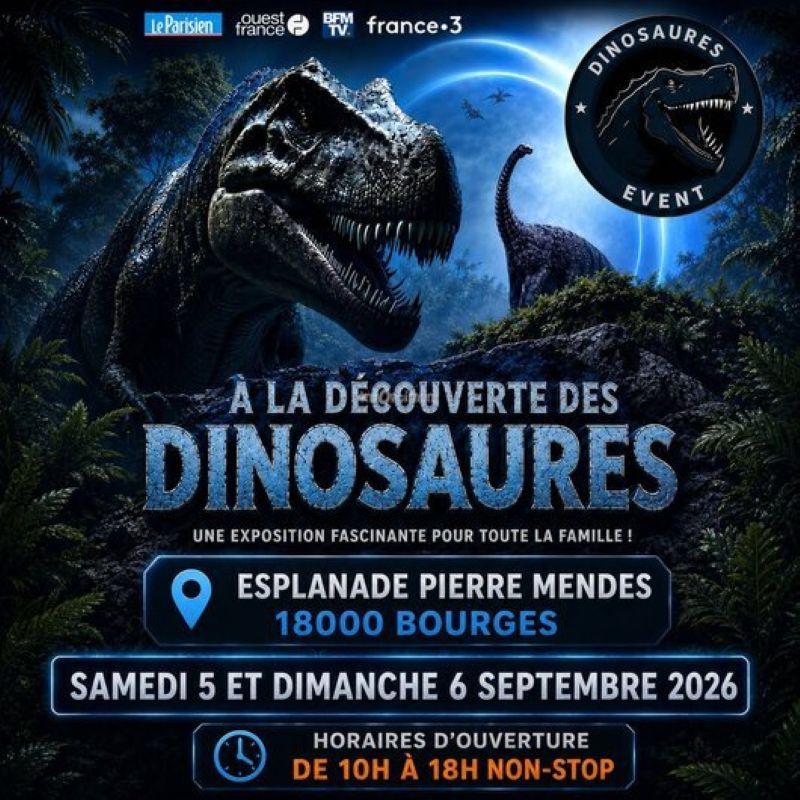 A la découverte des dinosaures Bourges