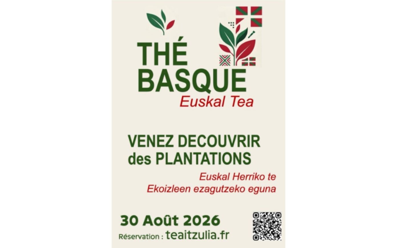 À la découverte des producteurs de thé basques  Sainte-Engrâce