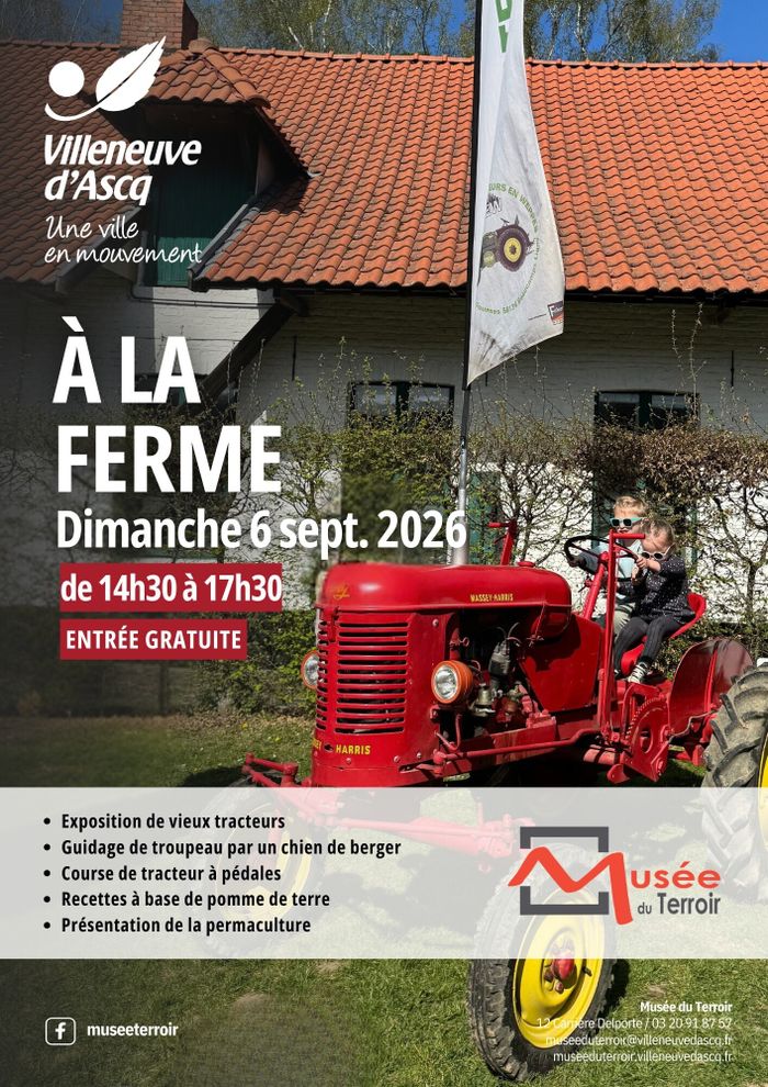 À la ferme !, Musée du Terroir, Villeneuve-d’Ascq